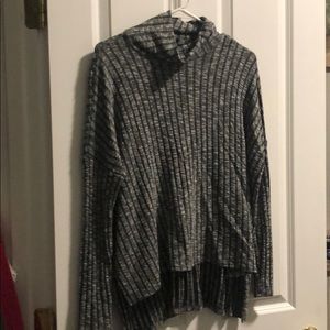 American Eagle Super Soft high-low turtle neck